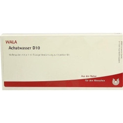 Achatwasser D10, 10X1 ML – PZN 2421177