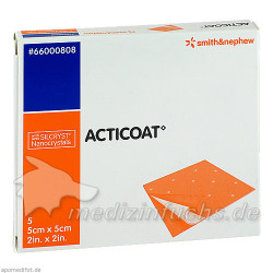 Acticoat Antimikrobieller Verband 5x5cm, 5 ST – PZN 1675562