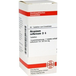 ATROPINUM SULF D 6, 80 ST – PZN 2626034