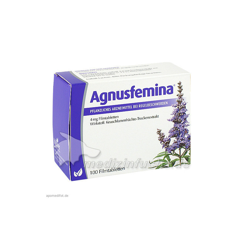 Agnusfemina 4mg Filmtabletten, 100 ST – PZN 3781363