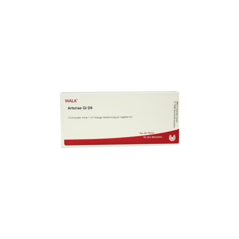 Arteriae Gl D 5 Ampullen (10X1 ml) – PZN 4614874