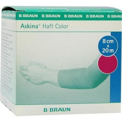 Askina Haft Color pink 8cmx20m, 1 ST – PZN 7343499
