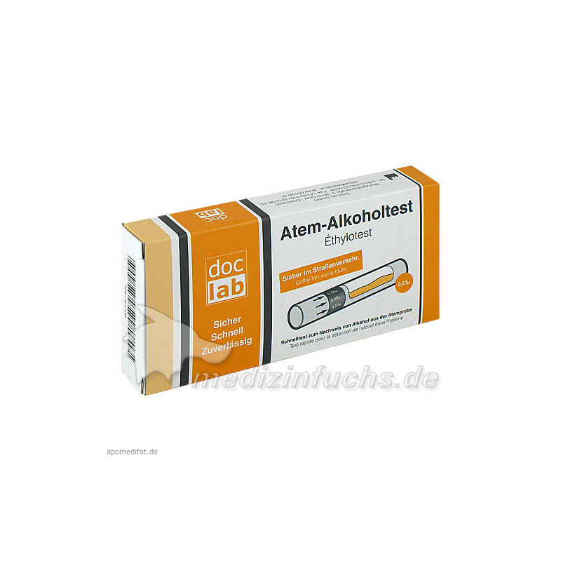 Alkoholtest Atem 0.50 0/00 0.50mg/l, 1 ST – PZN 9717544