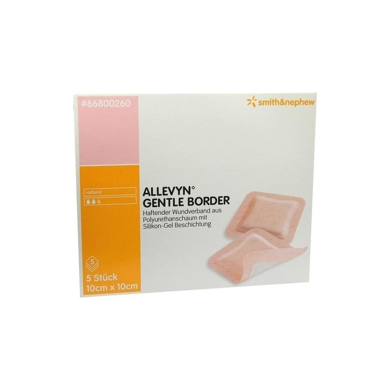 Allevyn Gentle Border 10cmx10cm, 5 ST – PZN 6087456