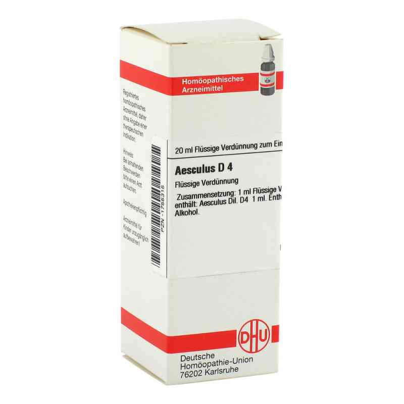 Aesculus D 4 Dilution (20 ml) – PZN 1755315