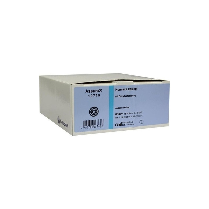 ASSURA Konvexe Basisplatten ausschneidbar R. 60mm, 4 ST – PZN 7702277