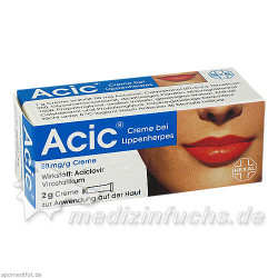 Acic Creme bei Lippenherpes, 2 G – PZN 8654310