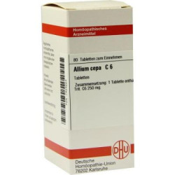 Allium Cepa C 6 Tabletten (80 stk) – PZN 7454224
