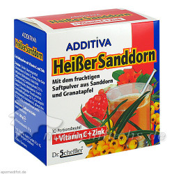 ADDITIVA Heisser Sanddorn, 10X10 G – PZN 9752612