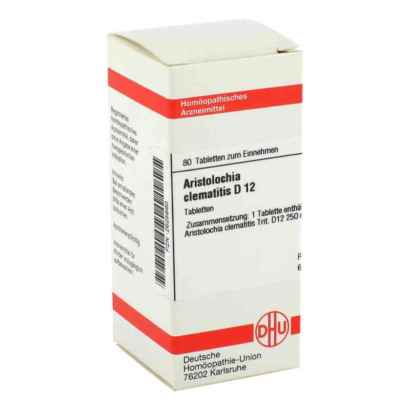 Aristolochia Clematitis D 12 Tabletten (80 stk) – PZN 2625690