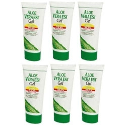 Aloe-Vera-Gel 99.9% + Vit.E + Teebaumöl Grosspckg., 6X100 ML – PZN 9063686