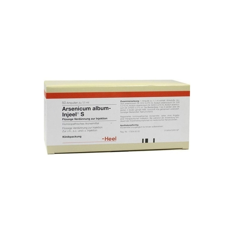 ARSENICUM ALB INJEEL S, 50 ST – PZN 4561824