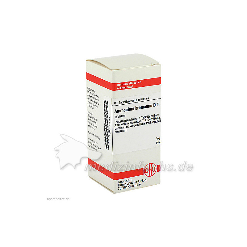AMMONIUM BROMAT D 4, 80 ST – PZN 2127147