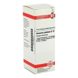 Arsenum Jodatum D 12 Dilution (20 ml) – PZN 2893918