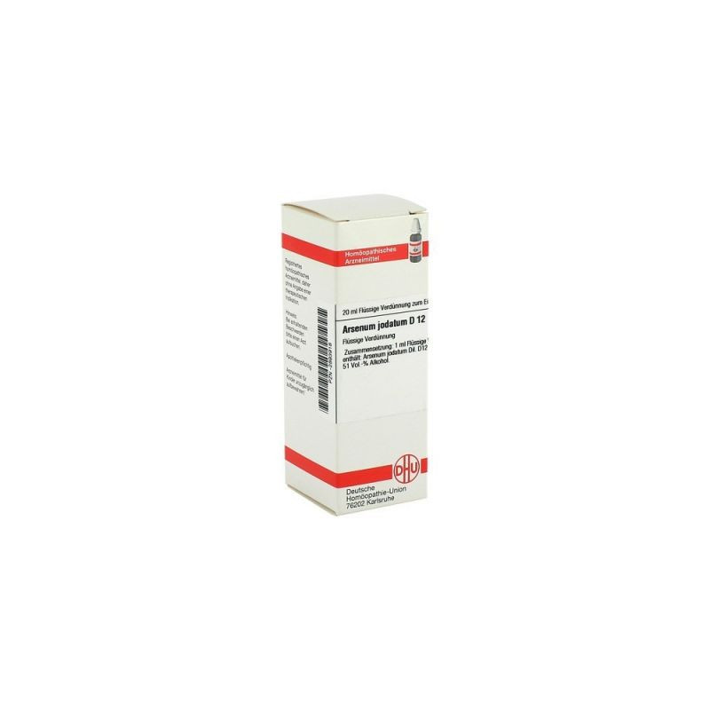 Arsenum Jodatum D 12 Dilution (20 ml) – PZN 2893918