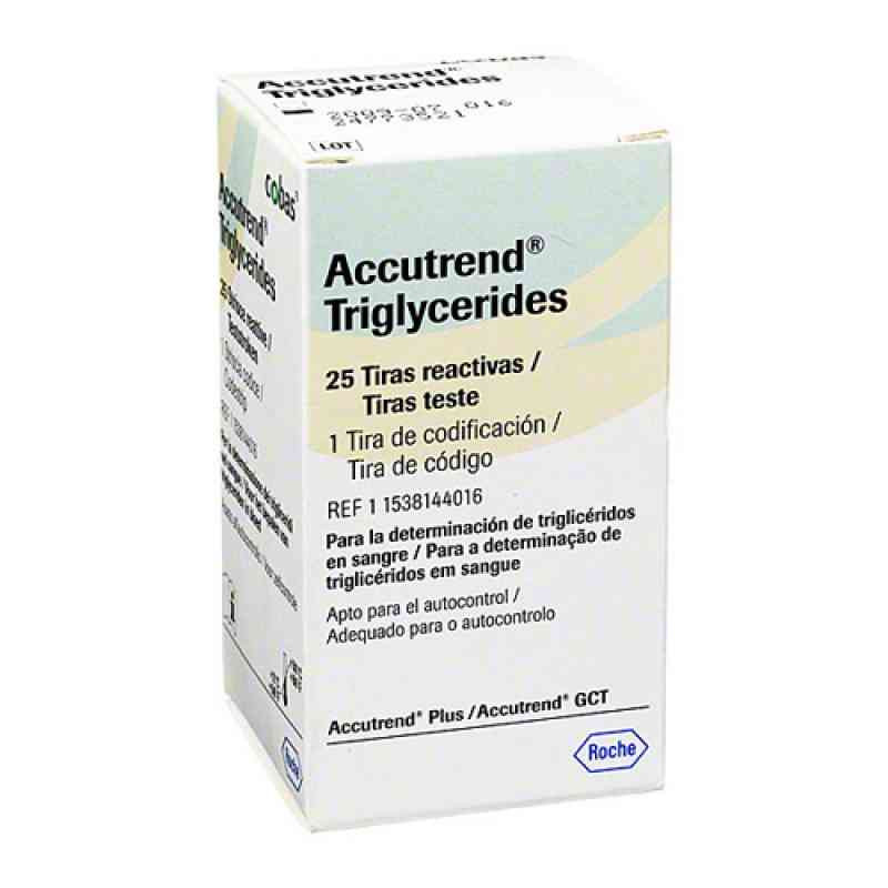 Accutrend Tg Teststreifen (25 stk) – PZN 362074