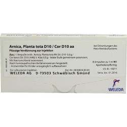 ARNICA PLANTA T D10 COR, 8X1 ML – PZN 1618452