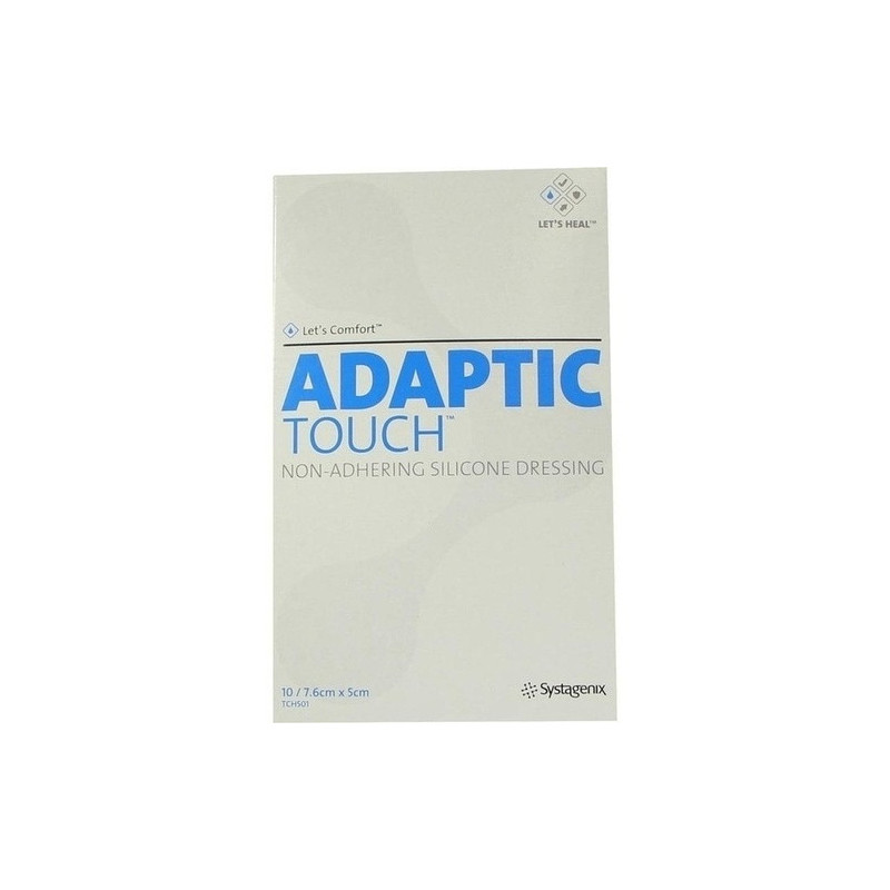 ADAPTIC Touch 7.6x5cm nichthaft. Silikon Wundaufl., 10 ST – PZN 6579892