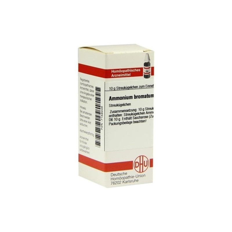 AMMONIUM BROMATUM D 6, 10 G – PZN 7158448