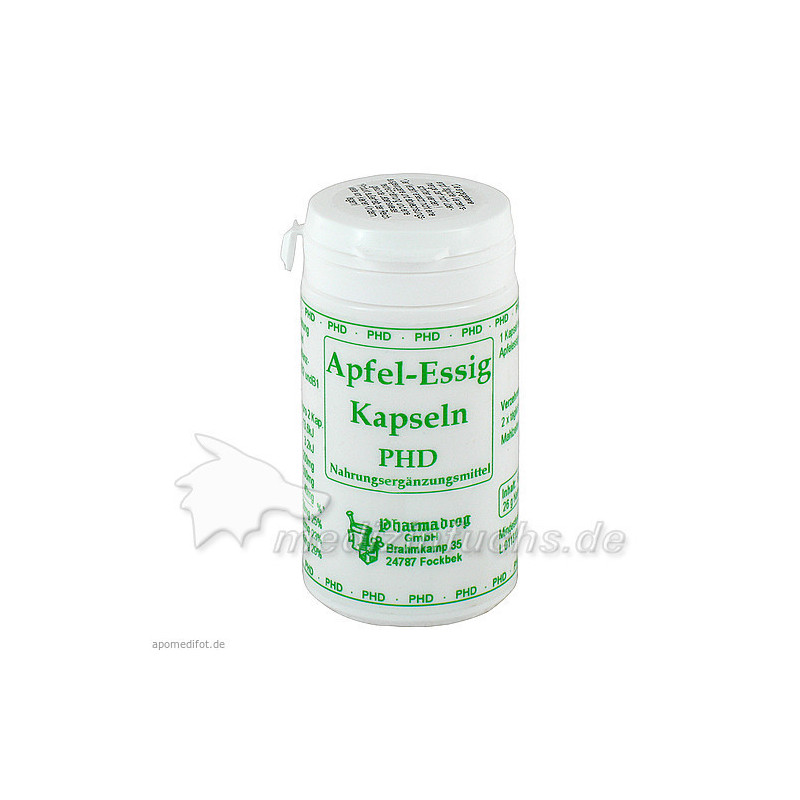 Apfel-Essig Kapseln, 60 ST – PZN 2519605