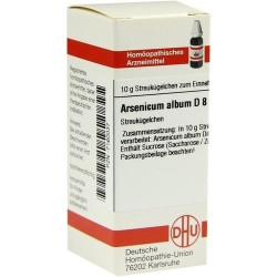 ARSENICUM ALB D 8, 10 G – PZN 7160037