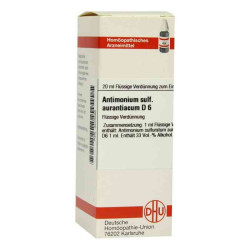 Antimonium Sulf. Aurant. D 6 Dilution (20 ml) – PZN 4203585