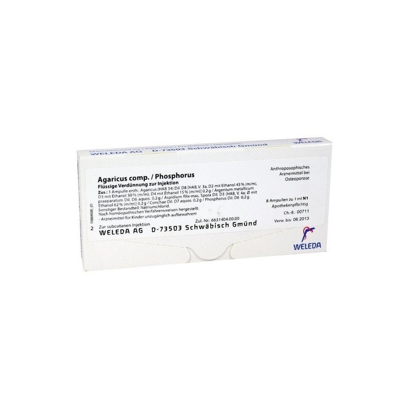 AGARICUS COMP/PHOSPH, 8X1 ML – PZN 1617197