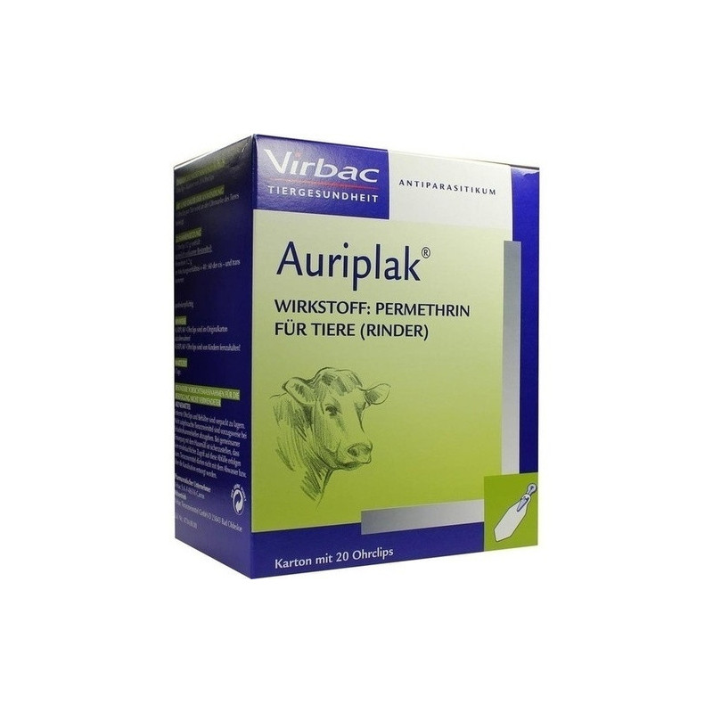 AURIPLAK Streifen f.Rinder, 20 ST – PZN 1656932