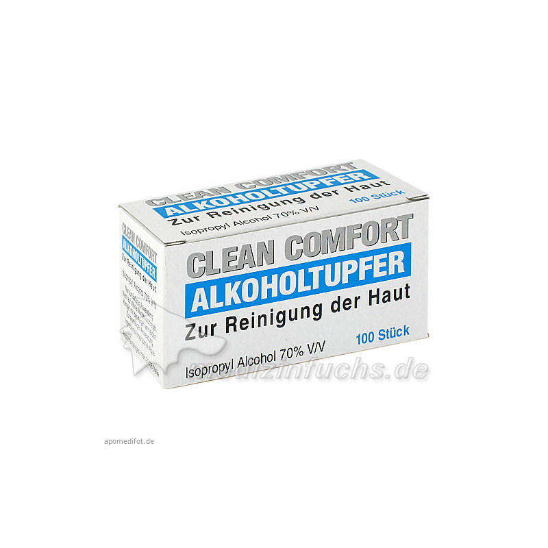 Alkoholtupfer, 100 ST – PZN 3413837