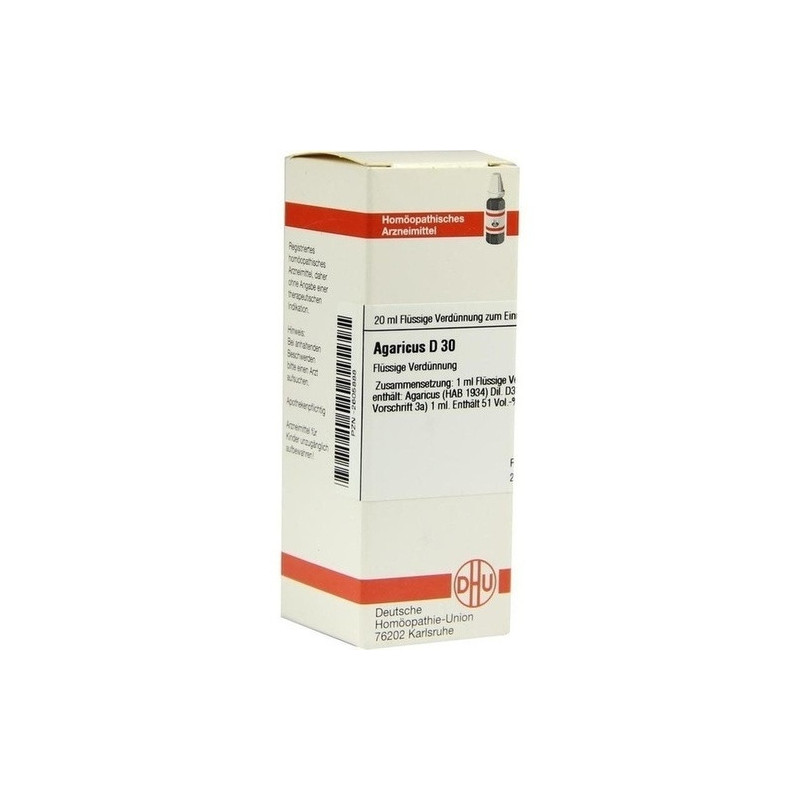 AGARICUS D30, 20 ML – PZN 2605888