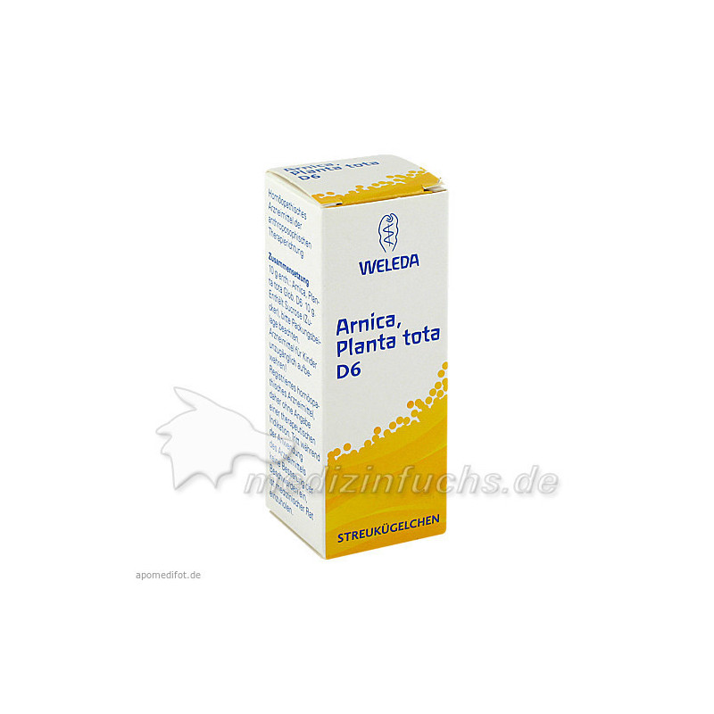 Arnica planta tota D6, 10 G – PZN 7019511