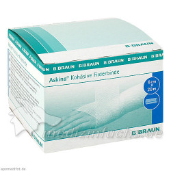 Askina Kohäsive Fixierbinde elast ungebl 20mX6cm, 1 ST – PZN 6158222