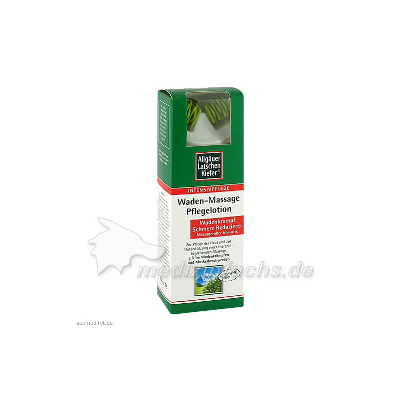 Allgäuer Latschenkiefer Waden-Massage Pflegelotion, 100 ML – PZN 4552506