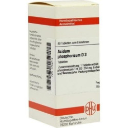 Acidum Phosphoricum D 3 Tabletten (80 stk) – PZN 1754712