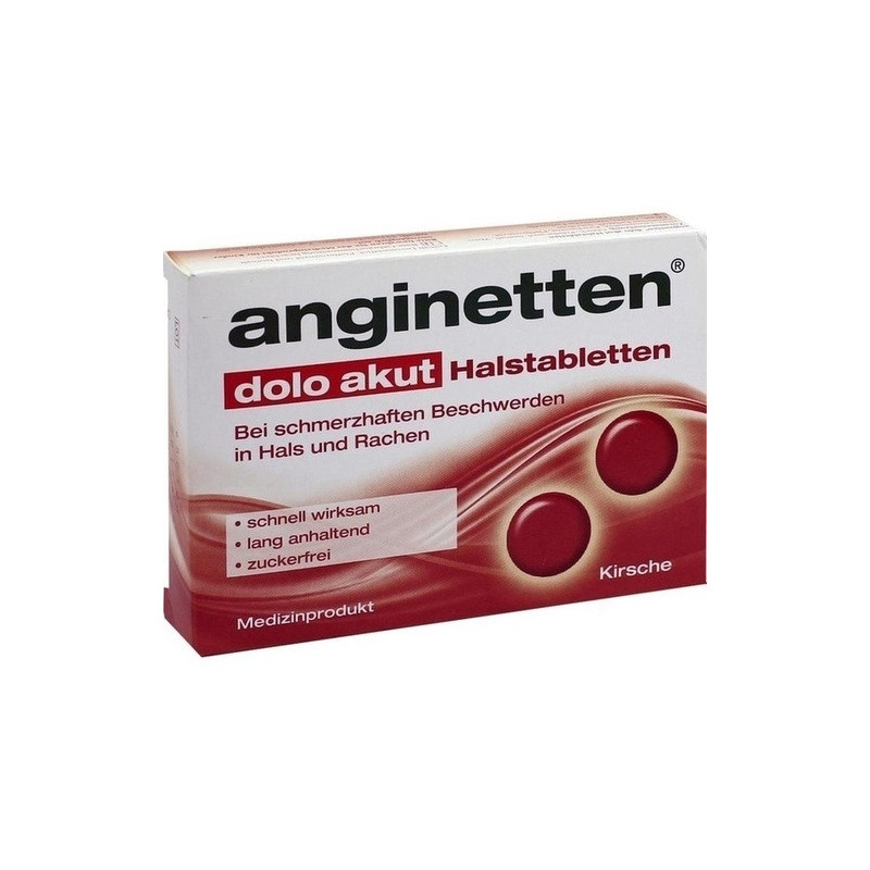 anginetten dolo akut Halstabletten, 24 ST – PZN 8628092