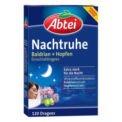 Abtei Nachtruhe Baldrian+hopfen Einschlafdragees (120 stk) – PZN 12505567