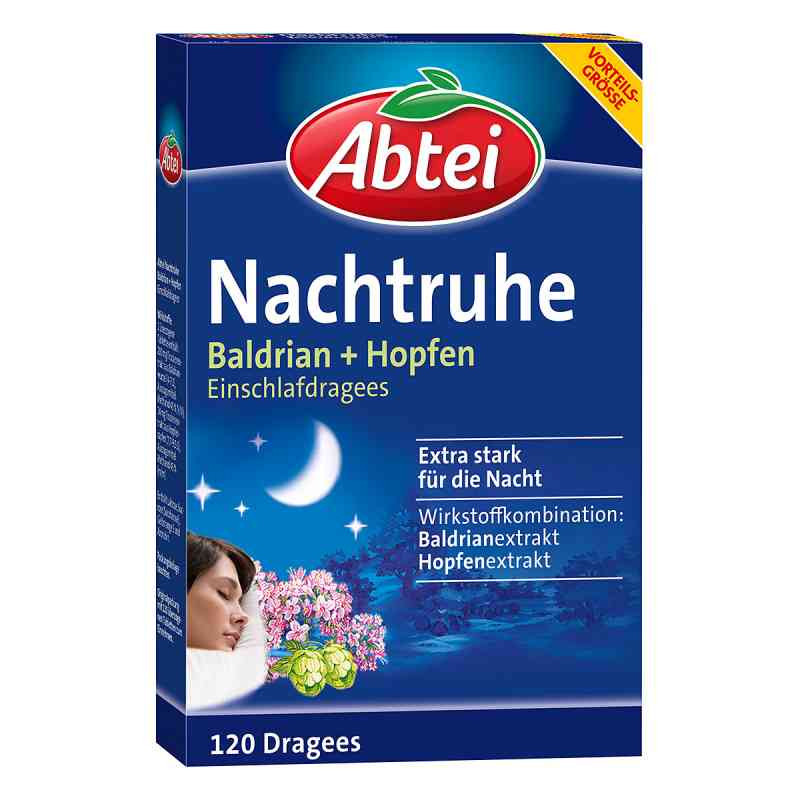 Abtei Nachtruhe Baldrian+hopfen Einschlafdragees (120 stk) – PZN 12505567