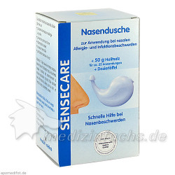 AMV Nasendusche Kombip.50g Spülsalz+Dosierlöffel, 1 P – PZN 5703462