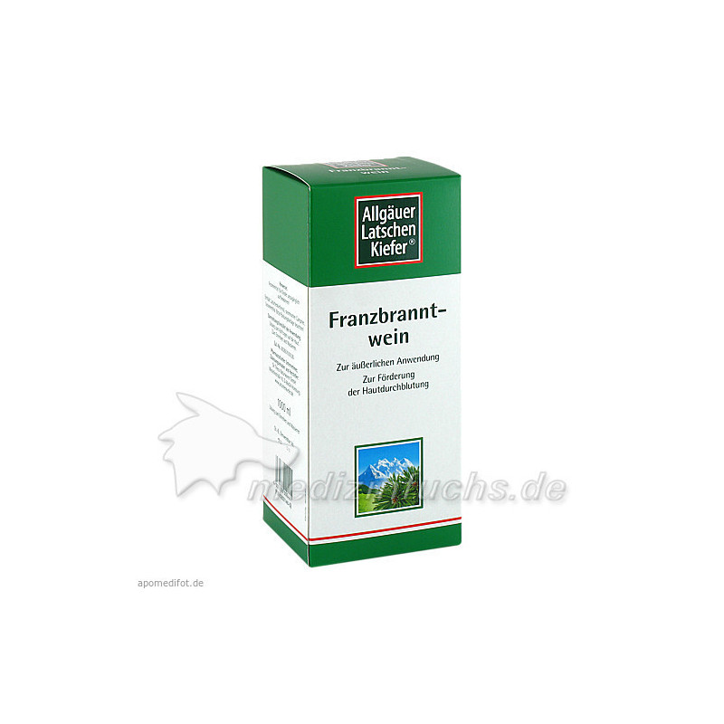Allgäuer LK Franzbranntwein extra stark, 1000 ML – PZN 2031140