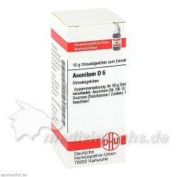 ACONITUM D 6, 10 G – PZN 1755060