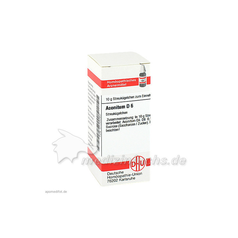 ACONITUM D 6, 10 G – PZN 1755060
