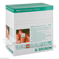 ASKINA MULLKOMPR 10X10CM STERIL, 25X2 ST – PZN 6874496