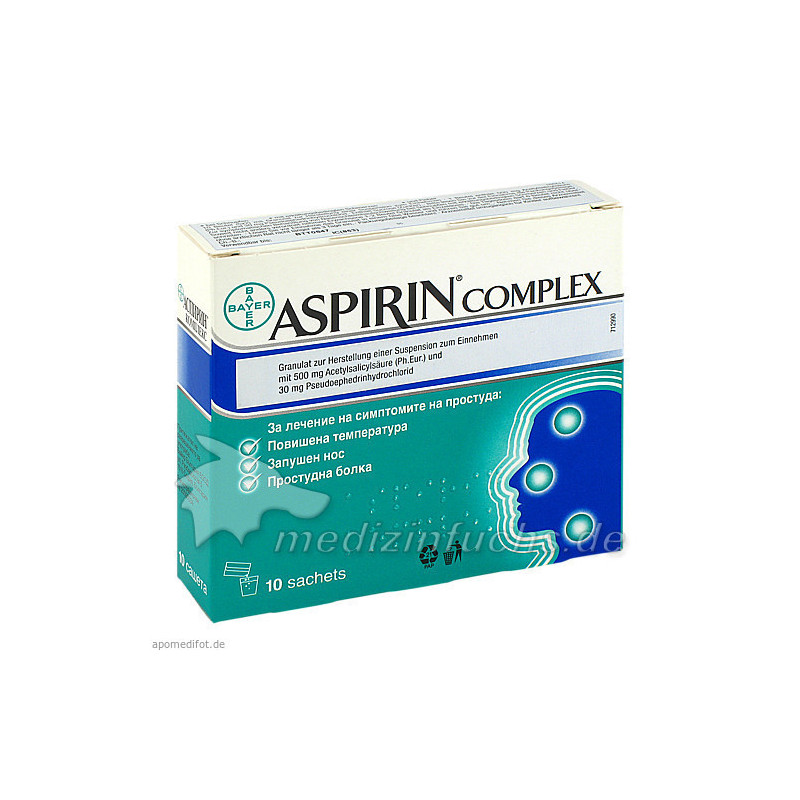 Aspirin Complex Granulat Btl., 10 ST – PZN 3205375