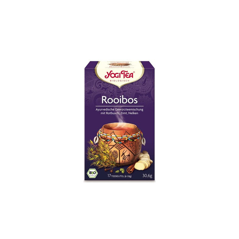 YOGI TEA Rotbusch Bio Filterbeutel, 17X1.8 G – PZN 9687576