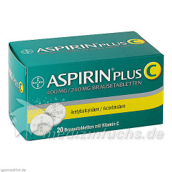 ASPIRIN PLUS C, 20 ST – PZN 1894063