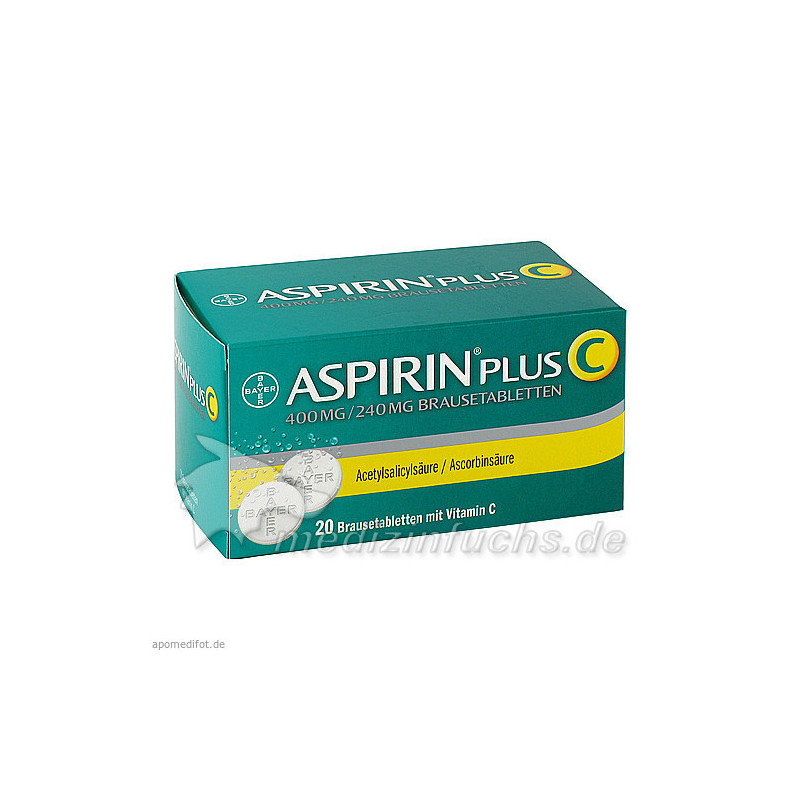 ASPIRIN PLUS C, 20 ST – PZN 1894063
