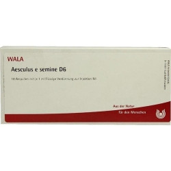 AESCULUS E SEMINE D 6, 10X1 ML – PZN 2900239
