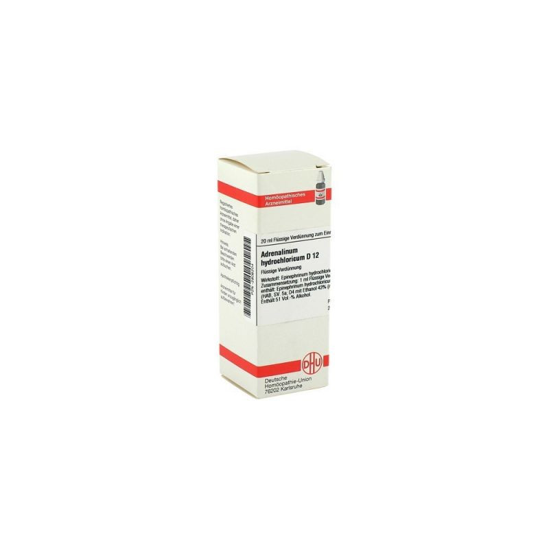 Adrenalin Hydrochl. D 12 Dilution (20 ml) – PZN 2806204