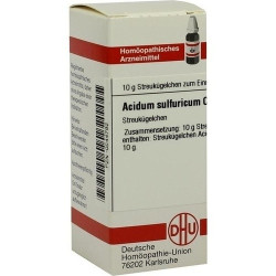 ACIDUM SULFURICUM C12, 10 G – PZN 544792