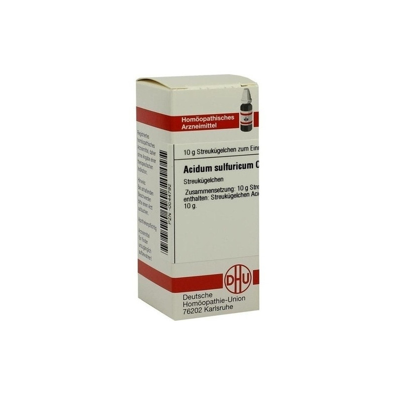 ACIDUM SULFURICUM C12, 10 G – PZN 544792